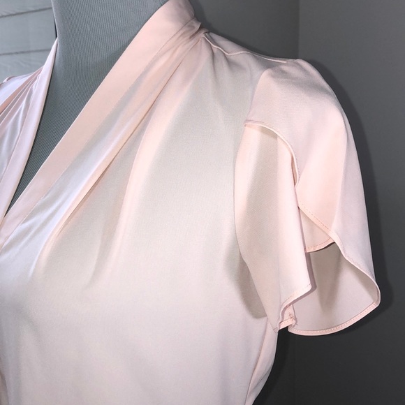 Calvin Klein Pink Professional Blouse NWT SP - Picture 2 of 6
